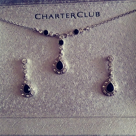 Charter Club Jewelry - Beautiful dressy Necklace and Earrings..